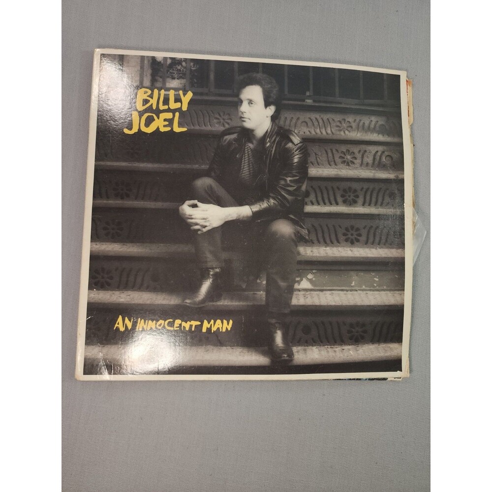 Billy Joel An Innocent Man 1983 Vinyl LPColumbia QC 38837 Lyrics Inner Sleeve